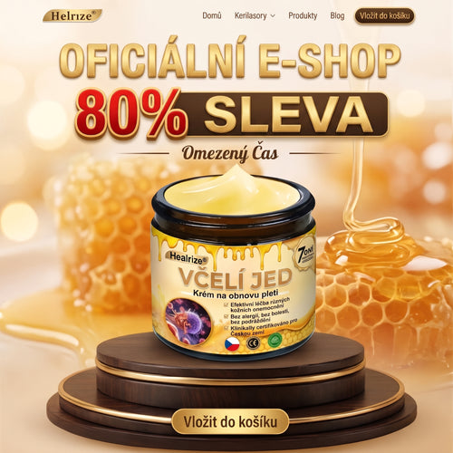 🍯🦿 𝐇𝐞𝐚𝐥𝐫𝐢𝐳𝐞® Včelí jed Komplexní pleťový krém – Nová generace přírodní péče o pleť pro hydratovanější, hladší a zářivější pokožku 🌿✨