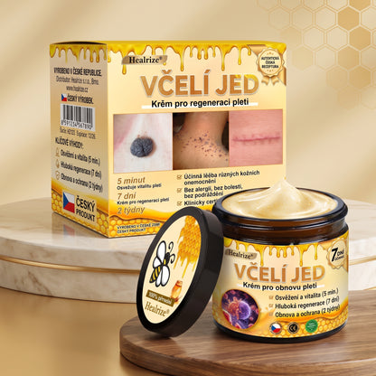 🍯🦿 𝐇𝐞𝐚𝐥𝐫𝐢𝐳𝐞® Včelí jed Komplexní pleťový krém – Nová generace přírodní péče o pleť pro hydratovanější, hladší a zářivější pokožku 🌿✨