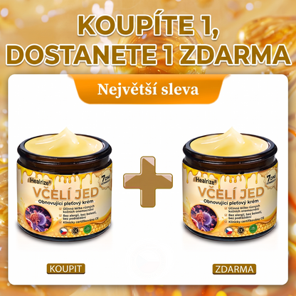 🍯🦿 𝐇𝐞𝐚𝐥𝐫𝐢𝐳𝐞® Včelí jed Komplexní pleťový krém – Nová generace přírodní péče o pleť pro hydratovanější, hladší a zářivější pokožku 🌿✨
